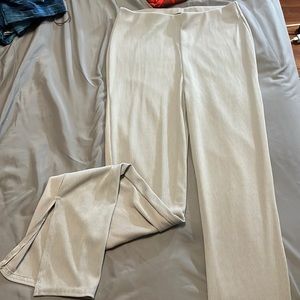 grey pretty little thing stretch pants